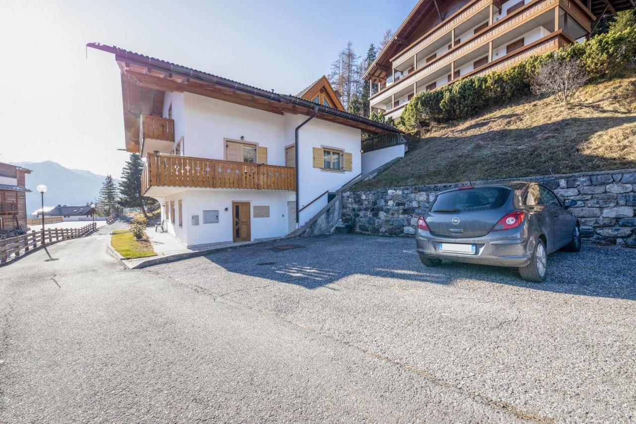 Villa Mazzel With Balcony Vigo di Fassa Exteriör bild